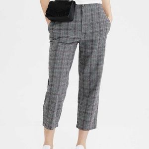 American Eagle Glenn Plaid Dark Academia Pants Trousers Size Small